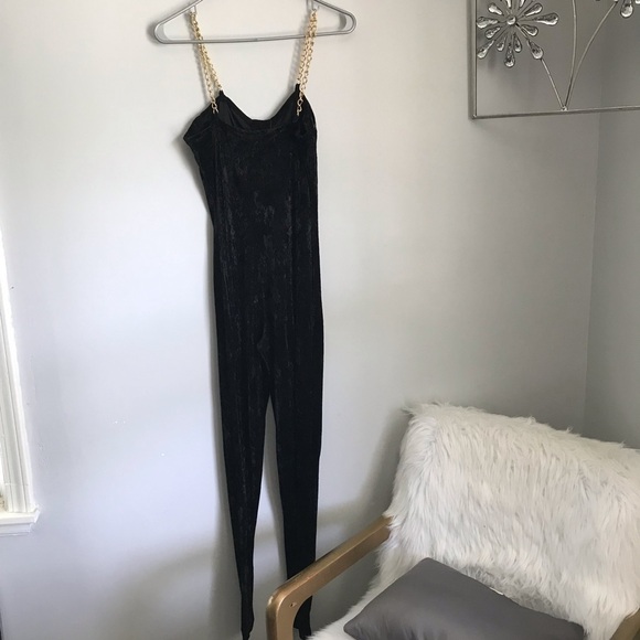 Vintage Workshop Clothing Velvet Jumpsuit - Picture 8 of 8
